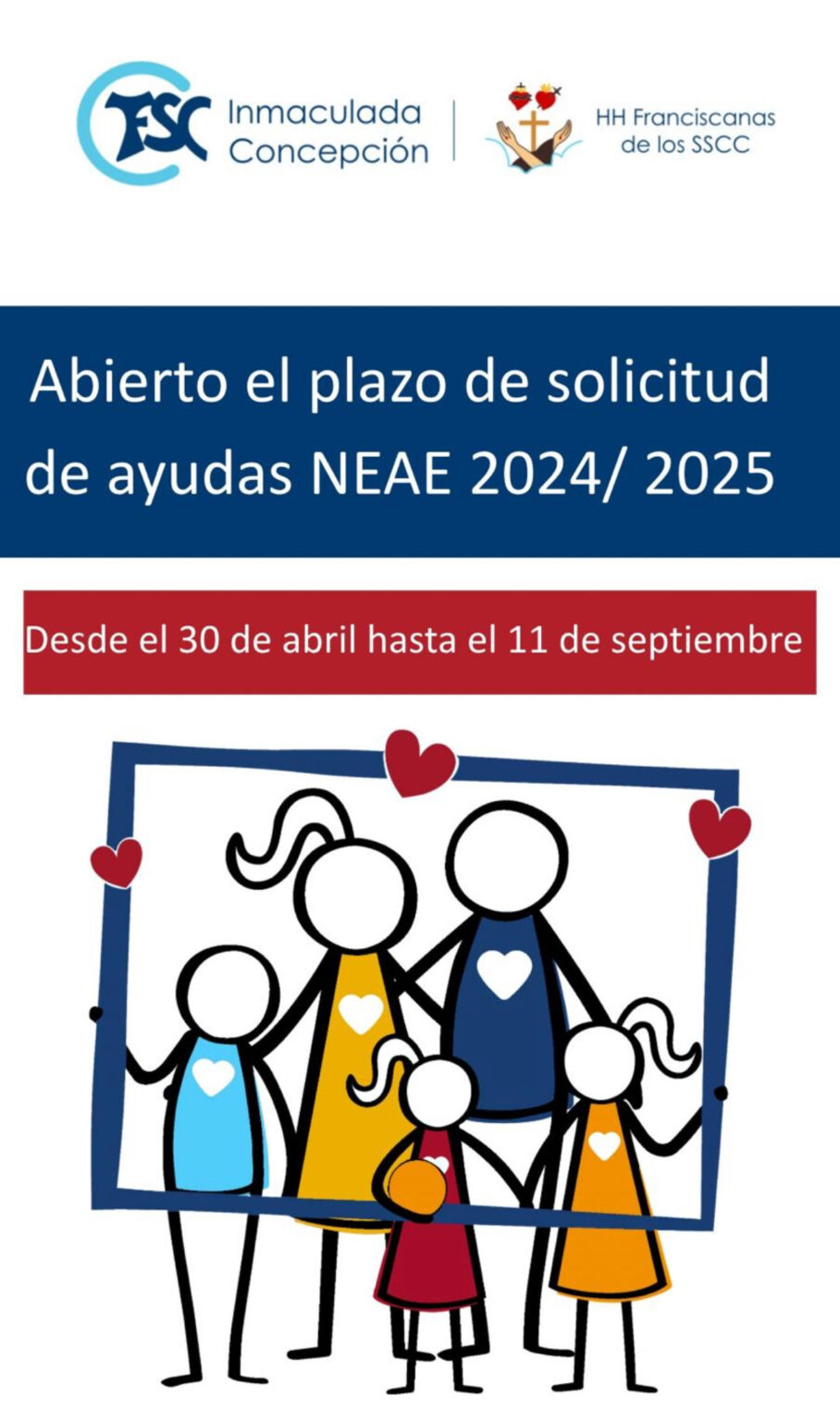 SOLICITUD DE AYUDAS NEAE – Colegio Inmaculada Concepción – Palma del Río